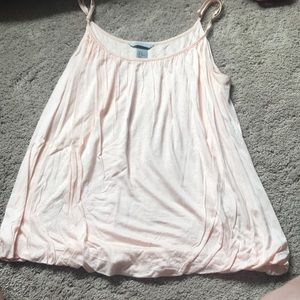 H&M peach tank top. Loose fitting